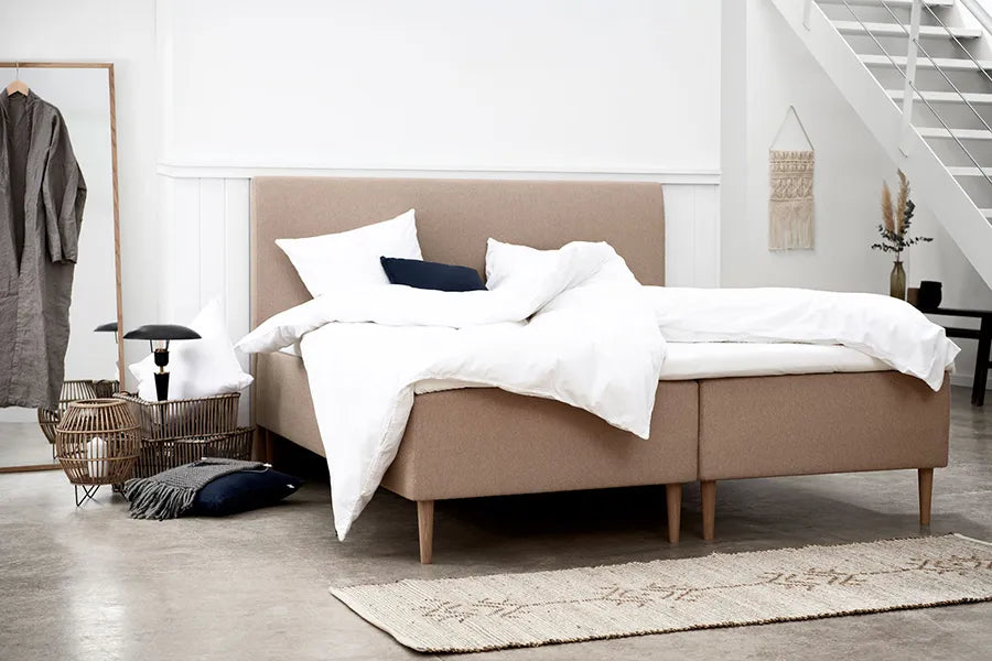 Jacobsen Plus Beds – Sengegavl Curve, Sand