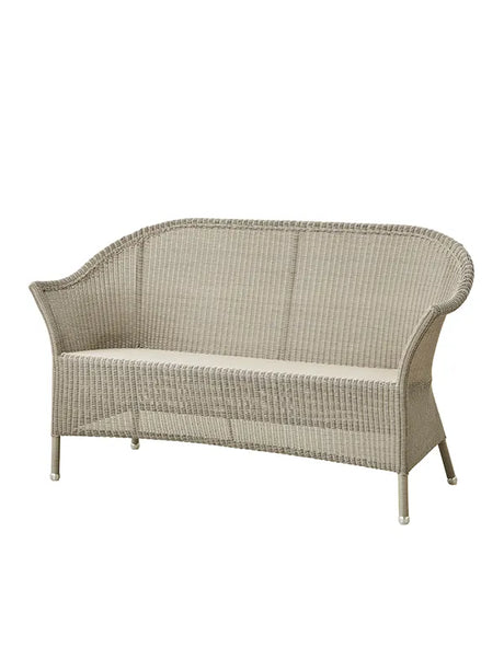 Lansing Sofa fra Cane-line - Taupe / Ingen hynde - Jacobsen Plus