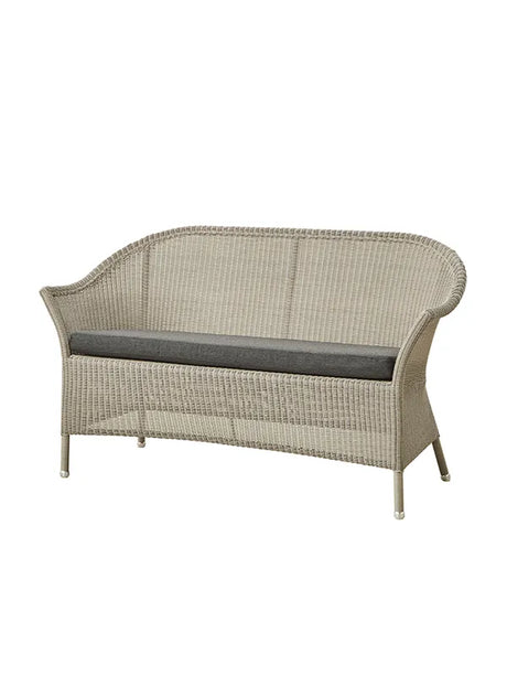 Lansing Sofa fra Cane-line - Taupe / Sort, Cane-line Natte hynde - Jacobsen Plus