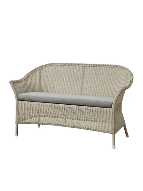 Lansing Sofa fra Cane-line - Taupe / Grå, Cane-line Natte hynde - Jacobsen Plus