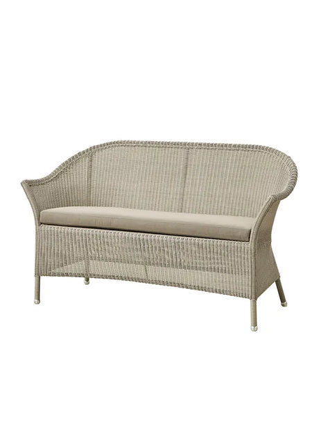 Lansing Sofa fra Cane-line - Taupe / Taupe sædehynde - Jacobsen Plus