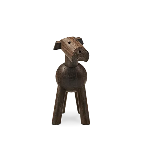 Hund Tim af Kay Bojesen - Røget eg - Jacobsen Plus
