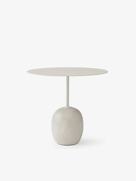 Lato bord LN9 fra &Tradition - Ivory white & Crema Diva marble - Jacobsen Plus