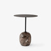 Warm black & Emparador marble