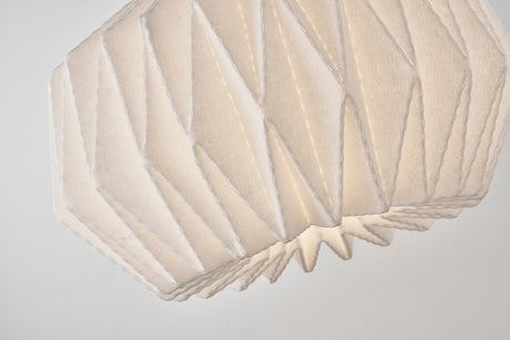 Softly Pleated I pendel S messing, hvid fra Le klint - 5 - Jacobsen Plus