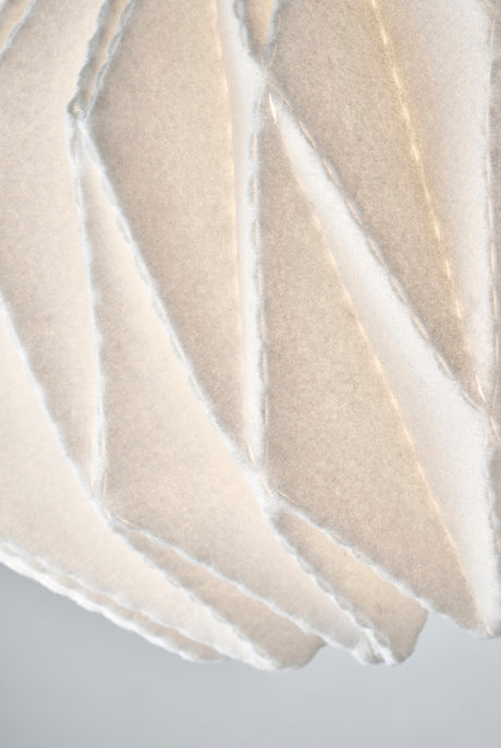 Softly Pleated I pendel S messing, hvid fra Le klint - 4 - Jacobsen Plus