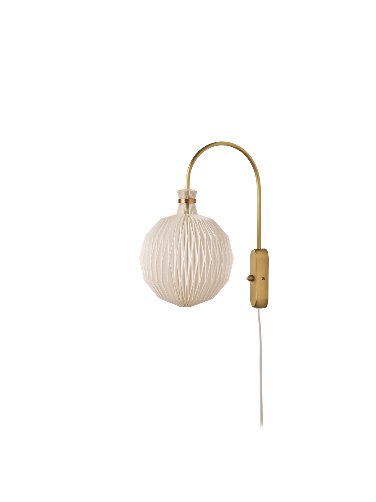 Væglampe, KK LEGACY, 101 mini, brass fra Le Klint - 5 - Jacobsen Plus