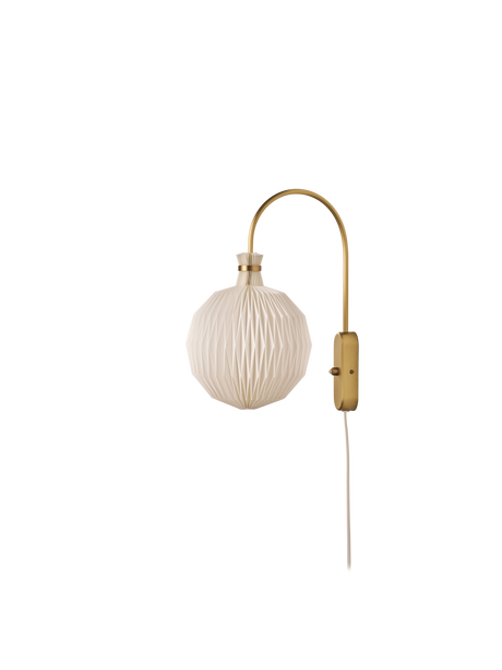 Væglampe, KK LEGACY, 101 mini, brass fra Le Klint - 5 - Jacobsen Plus