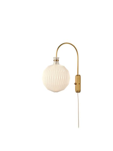 Væglampe, KK LEGACY, 101 mini, brass fra Le Klint - Jacobsen Plus