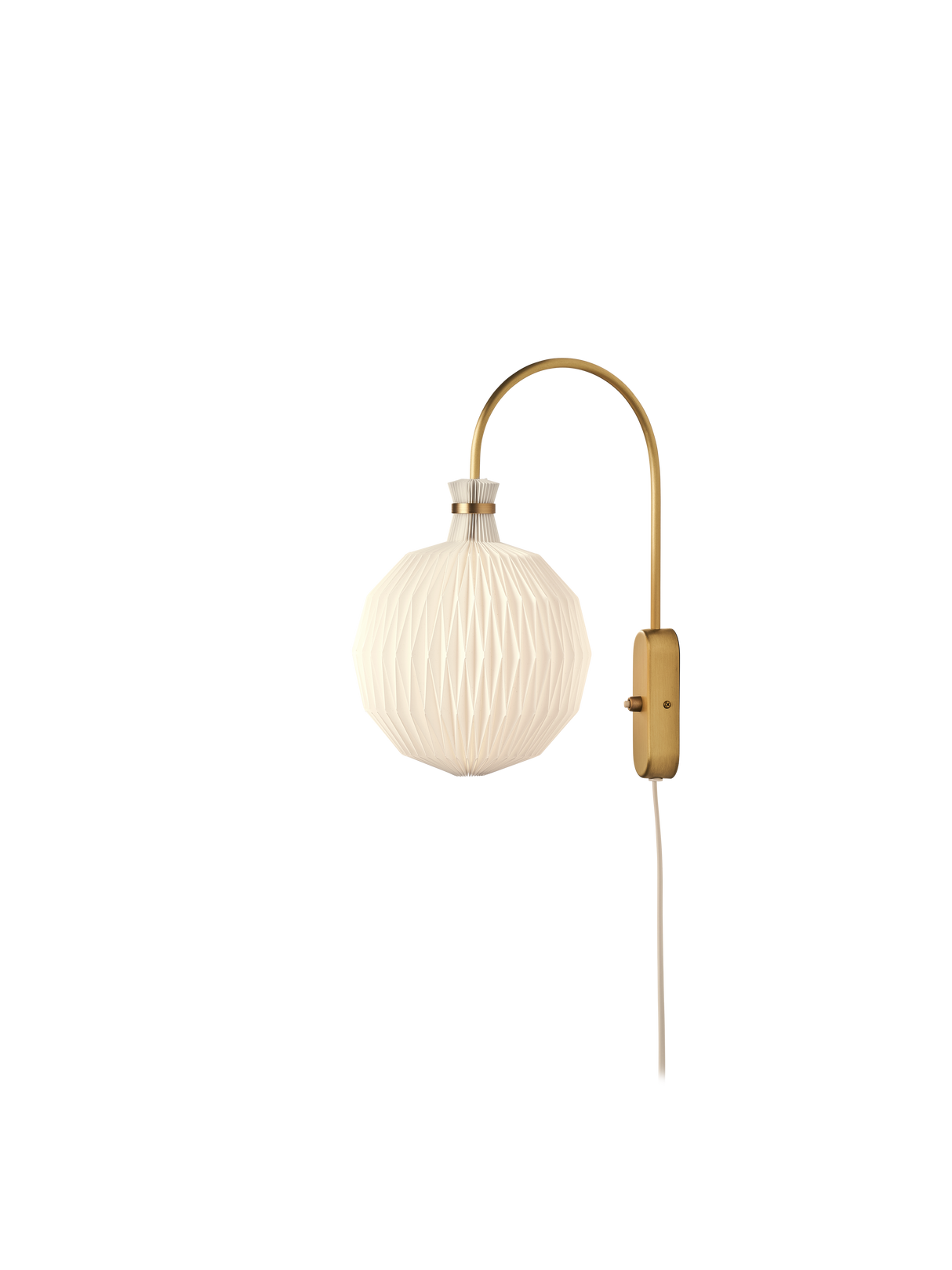 Væglampe, KK LEGACY, 101 mini, brass fra Le Klint - 1 - Jacobsen Plus