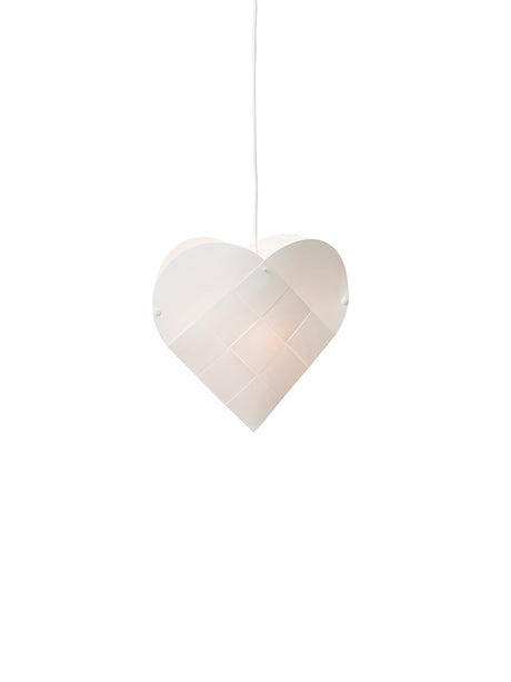Le Klint - 8130 Flettet Julehjerte Lampe - X-Small - Jacobsen Plus