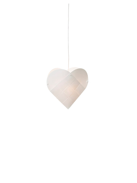 Le Klint - 8130 Flettet Julehjerte Lampe - X-Small - Jacobsen Plus