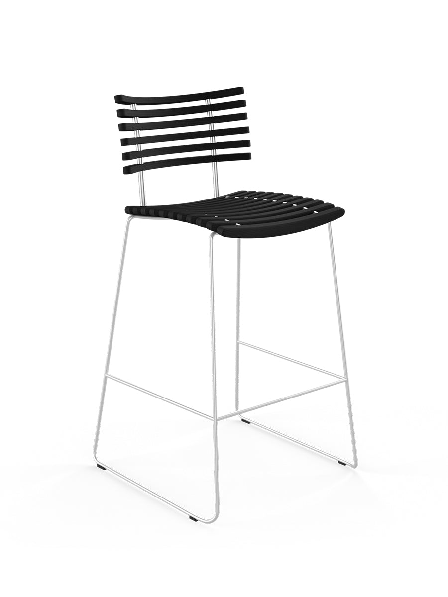 Leopard barstol, rustfrit stel fra Naver Collection