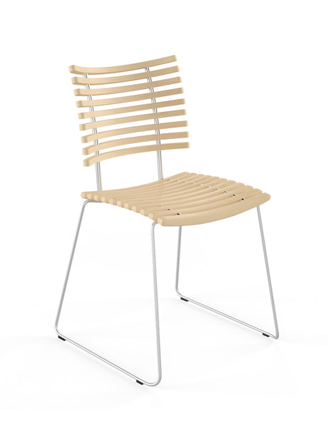 Leopard stol, rustfrit stel fra Naver Collection - Ask hvidolie - Jacobsen Plus