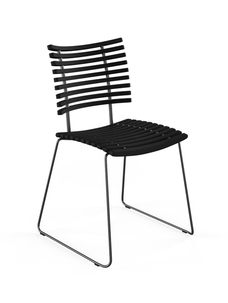 Leopard stol, sort pulverlakeret stel fra Naver Collection - Ask sortbejdset - Jacobsen Plus