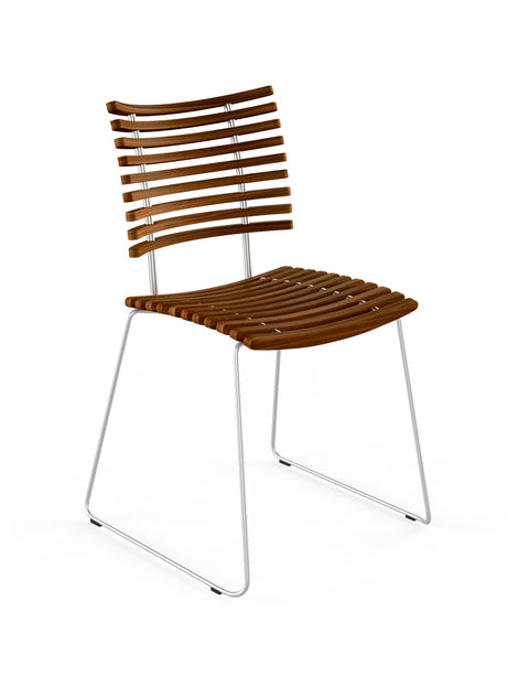 Leopard stol, rustfrit stel fra Naver Collection - Valnød olie - Jacobsen Plus