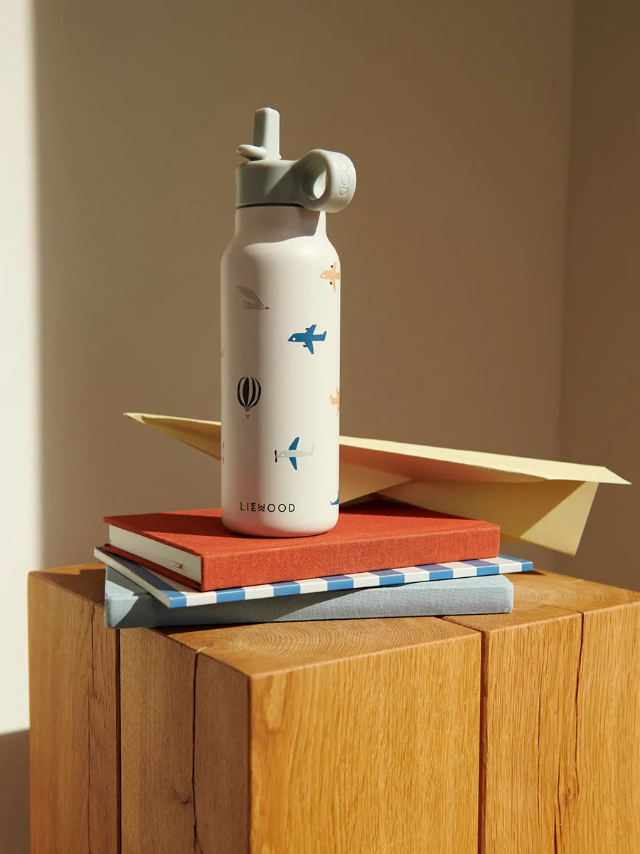 Falk Water Bottle 350 ml, aviator/ecru fra Liewood
