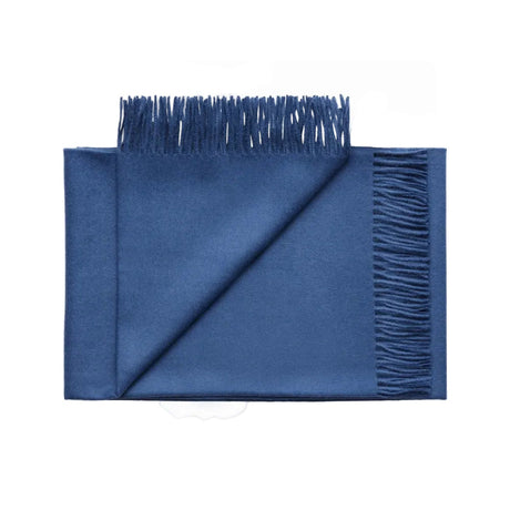 Silkeborg Uldspinderi - Lima Plaid, Cobalt, 130x200 cm - Jacobsen Plus