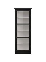 Vitrineskab Classic V1, sort fra Lindebjerg Design - 1 - Jacobsen Plus