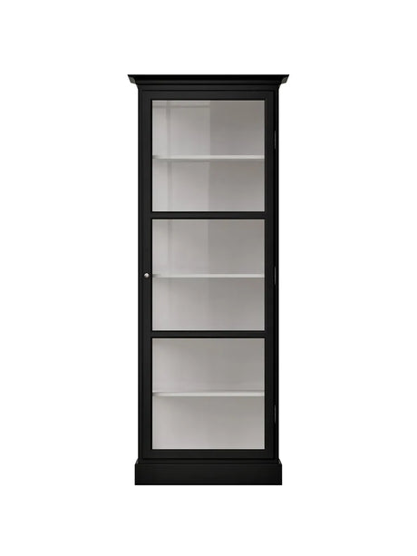 Vitrineskab Classic V1, sort fra Lindebjerg Design - 1 - Jacobsen Plus