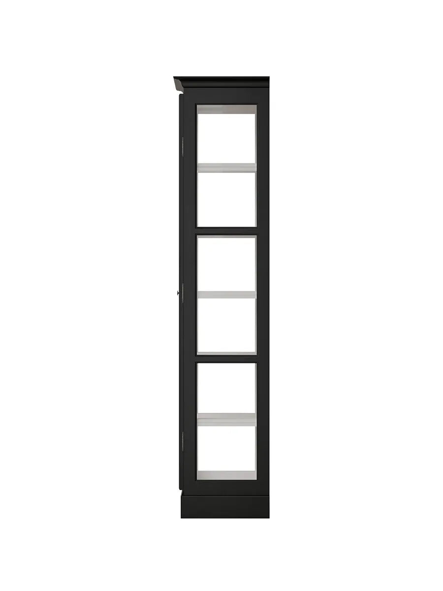Vitrineskab Classic V1, sort fra Lindebjerg Design - 4 - Jacobsen Plus