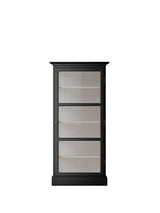Vitrineskab Classic V3, sort fra Lindebjerg Design - 1 - Jacobsen Plus