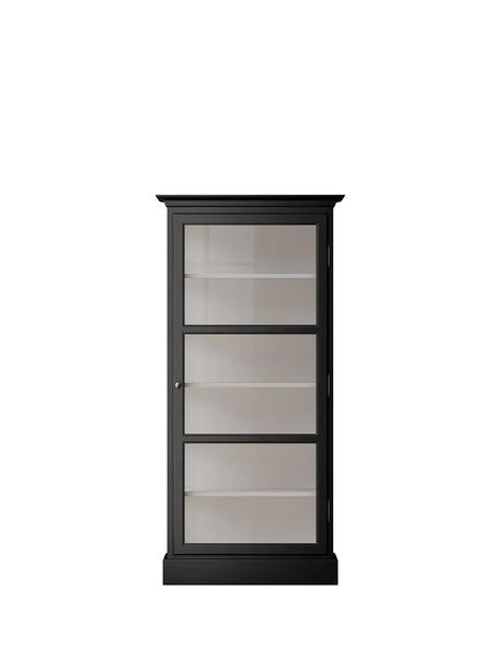 Vitrineskab Classic V3, sort fra Lindebjerg Design - 1 - Jacobsen Plus