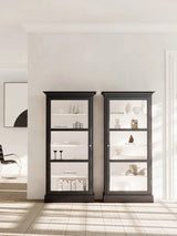 Vitrineskab Classic V3, sort fra Lindebjerg Design - 2 - Jacobsen Plus