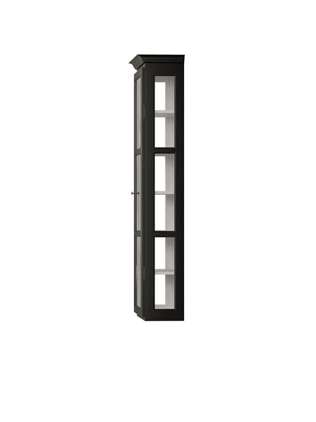 Væghængt Vitrineskab Classic V4, sort fra Lindebjerg Design - 4 - Jacobsen Plus