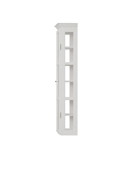 Væghængt Vitrineskab Classic V4, hvid fra Lindebjerg Design - 4 - Jacobsen Plus
