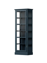 Vitrineskab N1, dark blue fra Lindebjerg Design - 3 - Jacobsen Plus