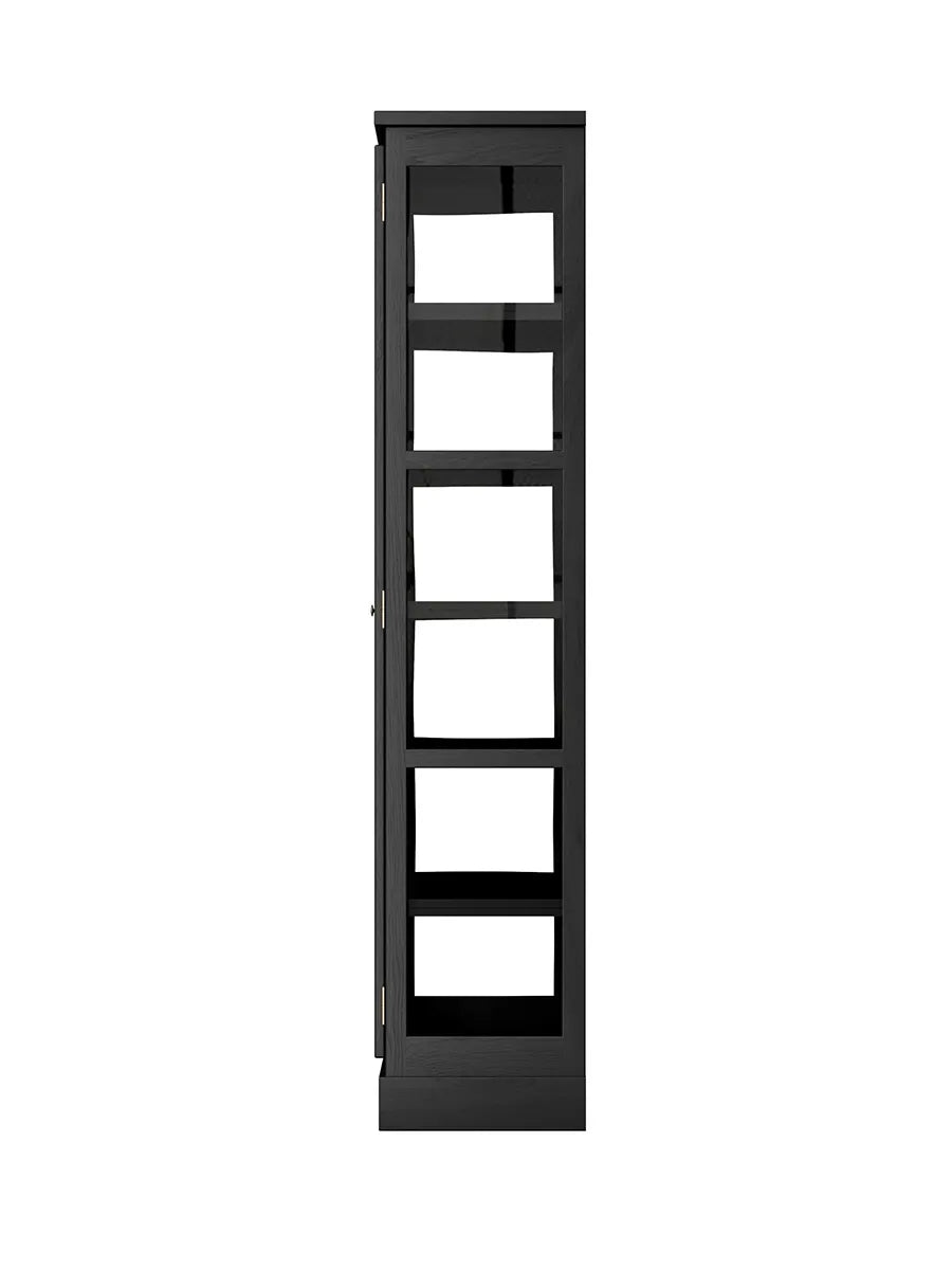 Vitrineskab N2, dark oak fra Lindebjerg Design - 4 - Jacobsen Plus
