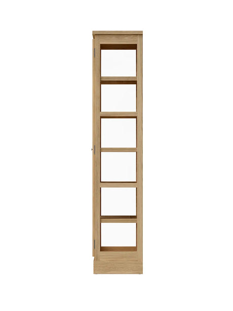 Vitrineskab N1, light oak fra Lindebjerg Design - 4 - Jacobsen Plus