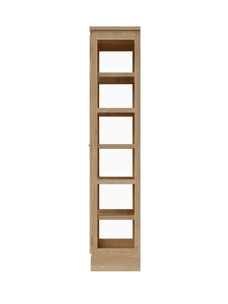 Vitrineskab N2, light oak fra Lindebjerg Design - 4 - Jacobsen Plus