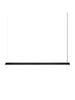 Linear Pendant Lamp 169,2 cm, black fra Muuto