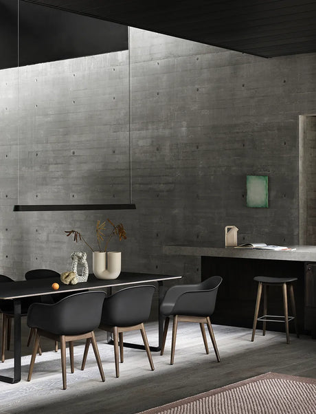 Linear Pendant Lamp 169,2 cm, black fra Muuto - 3 - Jacobsen Plus