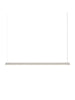 Linear Pendant Lamp 169,2 cm, grey fra Muuto