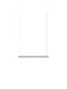Linear Pendant Lamp 87,2 cm, grey fra Muuto