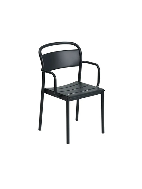 Linear Steel Armchair fra Muuto - Anthracite black - Jacobsen Plus