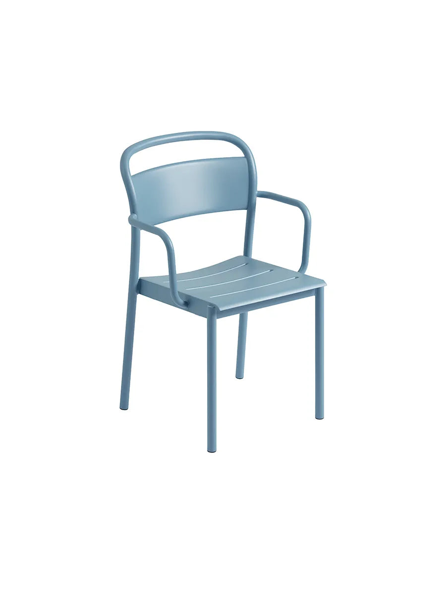 Linear Steel Armchair fra Muuto - Pale blue - Jacobsen Plus