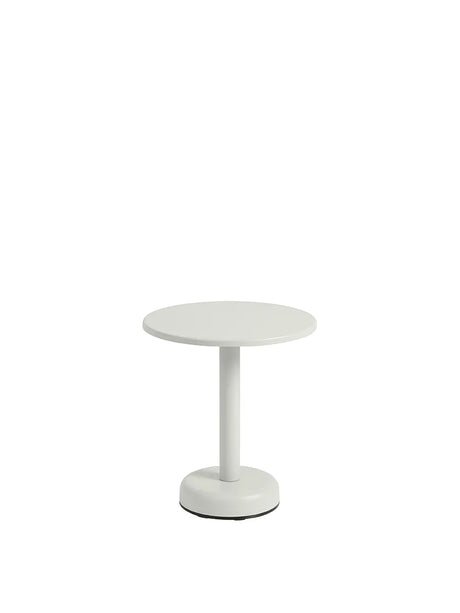 Linear Steel Coffee Table, Ø42 fra Muuto - Grey - Jacobsen Plus
