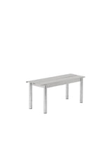 Linear Steel Bench, 110 cm fra Muuto - Warm Galvanized Steel - Jacobsen Plus