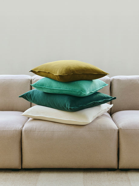 Dot Cushion Linen fra Hay - Pistachio green - Jacobsen Plus