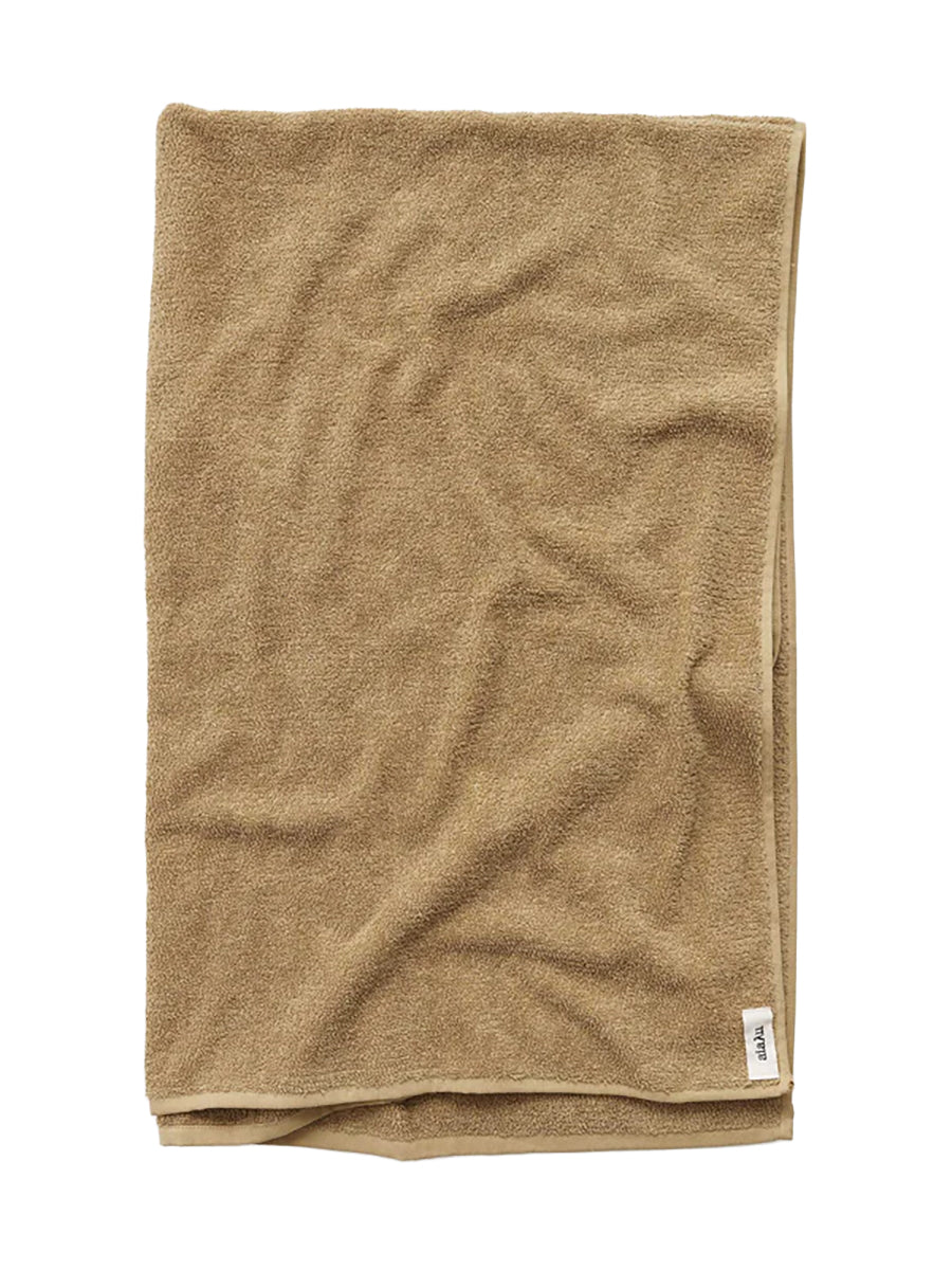 Linen Bath Sheet, 100 x 150 cm fra Aiayu - Saffron - Jacobsen Plus