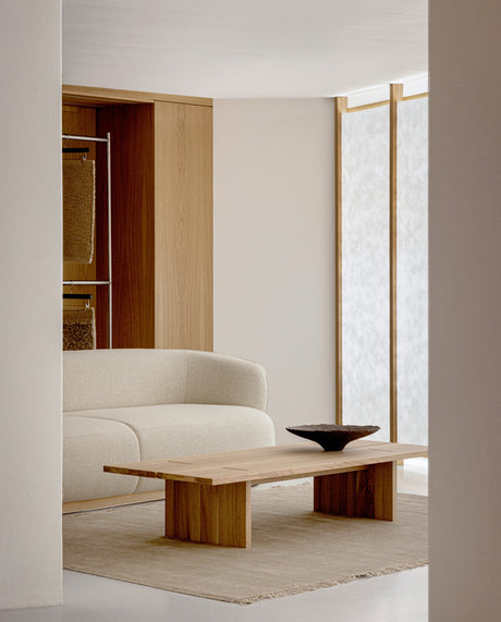 Abyss Bliss gulvtæppe, Sand fra Linie Design - 140 x 200 cm. - Jacobsen Plus