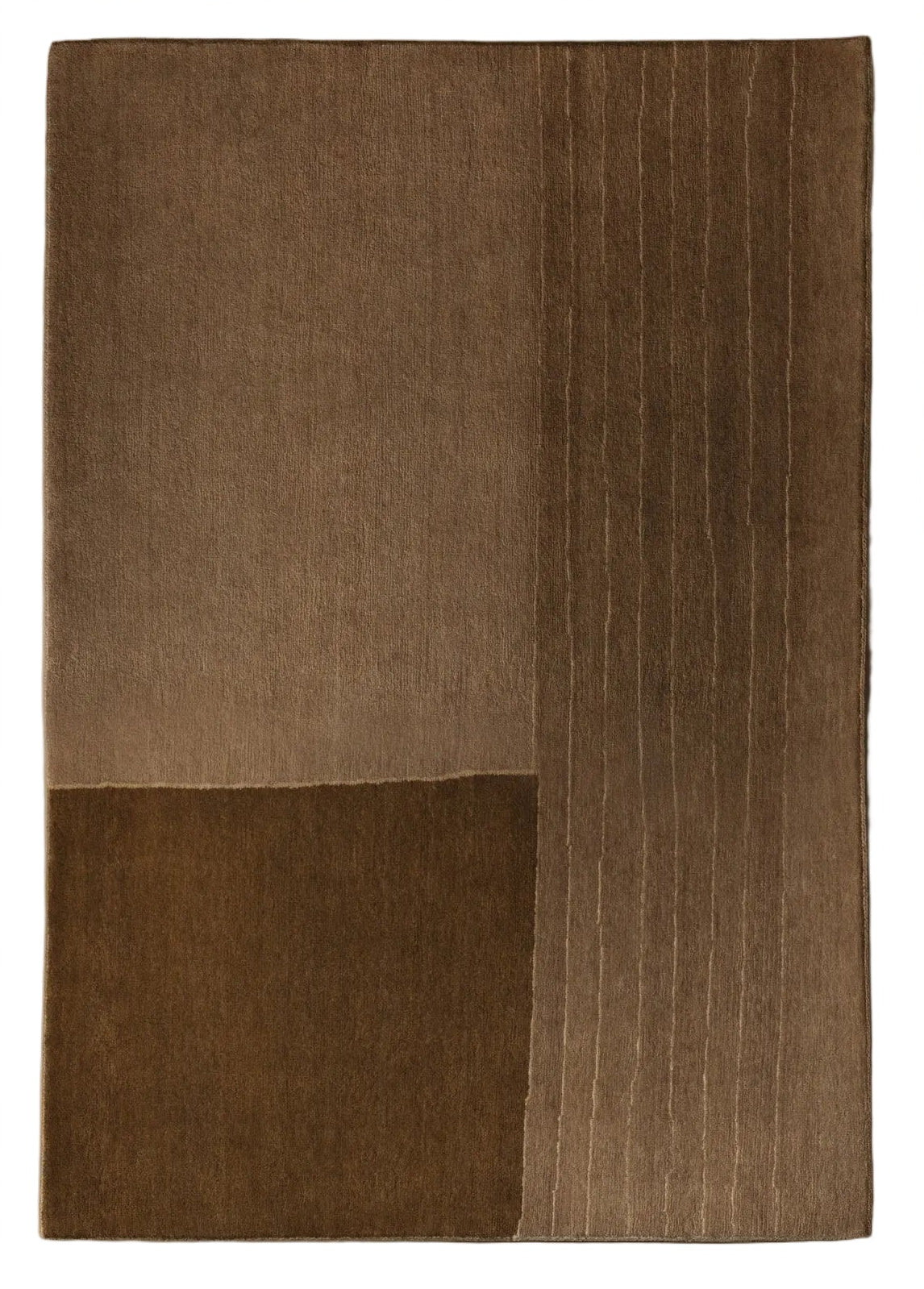 Drift Line gulvtæppe, Moss fra Linie Design - 140 x 200 cm. - Jacobsen Plus