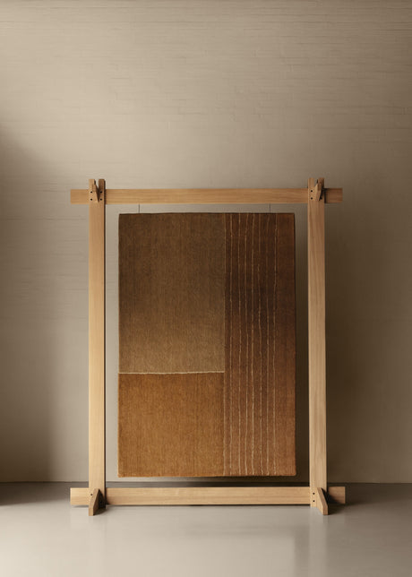 Drift Line gulvtæppe, Terracotta fra Linie Design - 1 - Jacobsen Plus