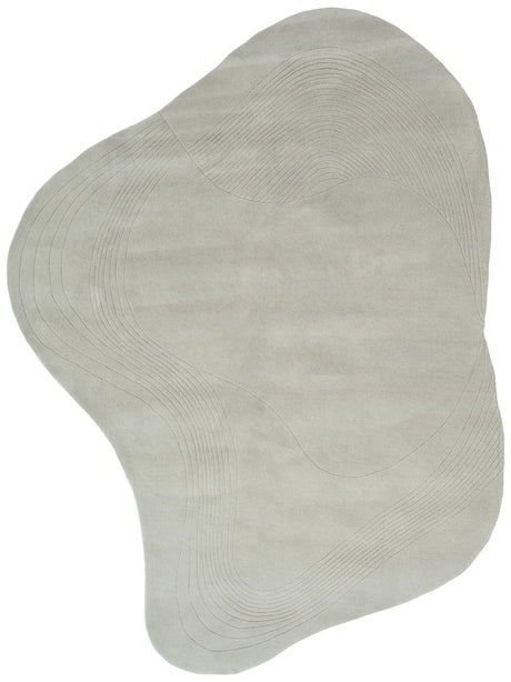 Fluid Arc gulvtæppe, Chalk fra Linie Design - 225 x 300 cm. - Jacobsen Plus