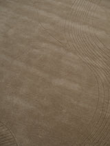 Fluid Arc gulvtæppe, Earth fra Linie Design - 3 - Jacobsen Plus