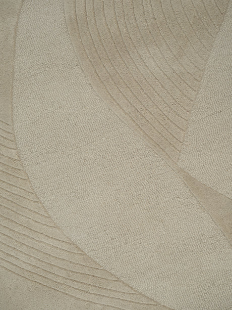 Kindle Poetry gulvtæppe, Cream fra Linie Design - 250 x 300 cm. - Jacobsen Plus